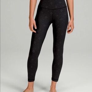Lululemon Align graphic logo leggings